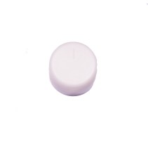 Knob - Push On White/White - Electro Harmonix OEM Knob - Push On White/White - Electro Harmonix OEM