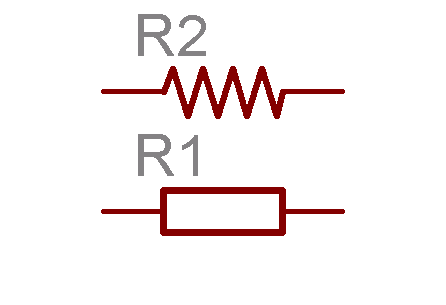 resistor schematic